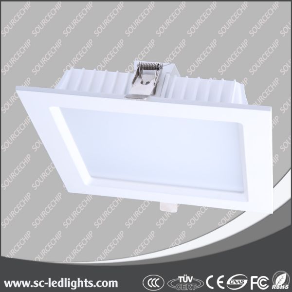 Embedded 18W LED square downlight 190*190mm