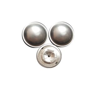 Custom Stainless Steel Self Locking Dome Cap Washer For Insualtion Pin 22mm Dia