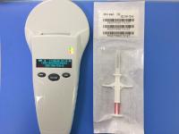 Botón del escáner tres del microchip del estándar de ISO RFID con almacenamiento de 7000 datos de los expedientes