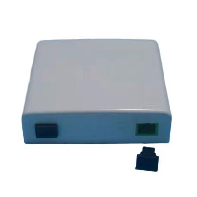 Wall Outlet Box for FTTX FTTH 86 Type 4 Ports Fiber Optic Wall Mounted Face plate