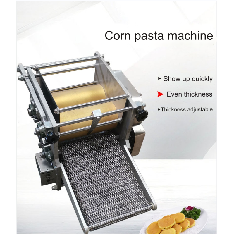Full Automatic Tortilla Making Machine 400W Corn Flour Press Bread Grain Product Maker