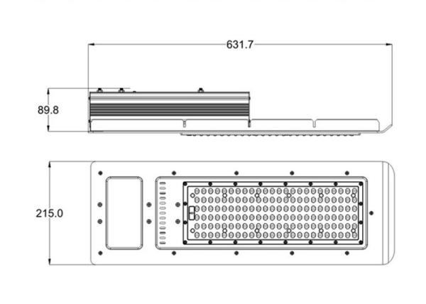 Parking Lot 150W LED Exterior Pole Lights Cool White IP65 50000 Hours Lifespan