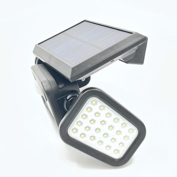 3 Head LED Solar Energy Garden Light Outdoor Waterproof Wall Light Solar Induction Lamp