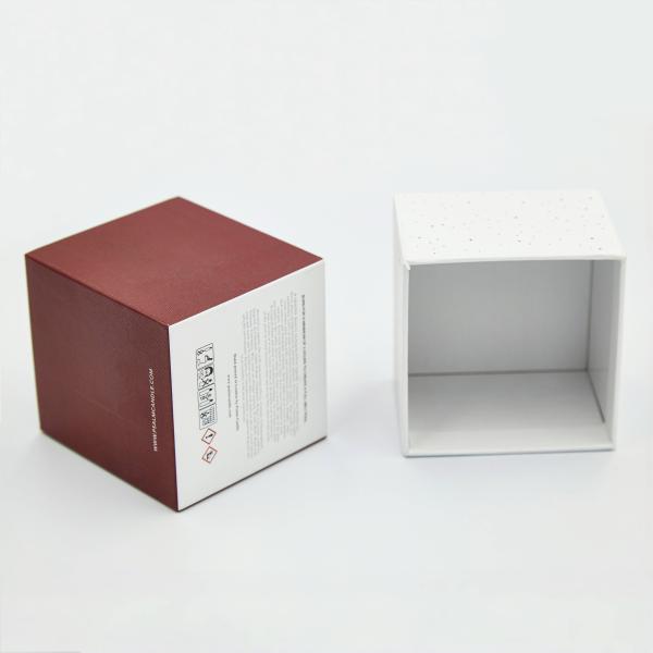 Custom Printing Design Skin Care Cosmetics Candle Jar Packaging Box Scented Candle Package Paper Box