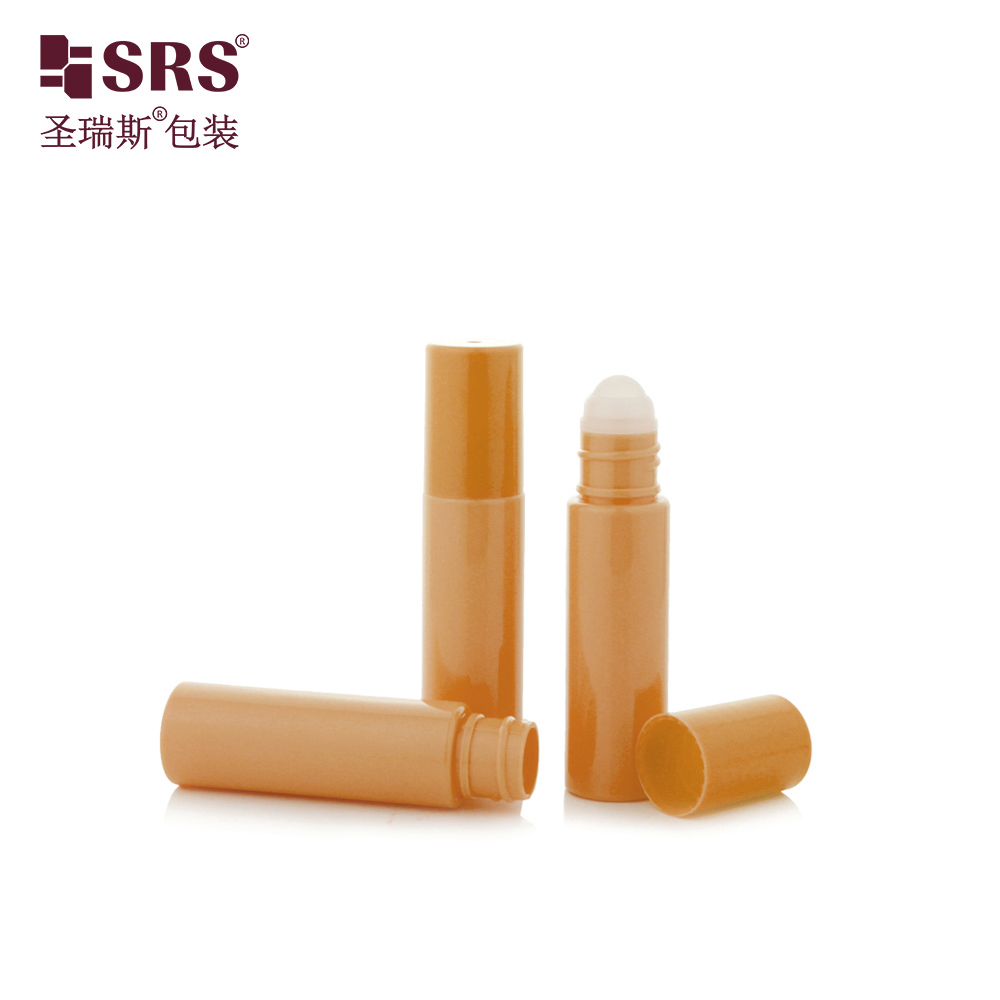 10ml PET Roll On Bottle Empty Plastic Roller Container for Essential Oil Eye Serum Skin Care Liquid