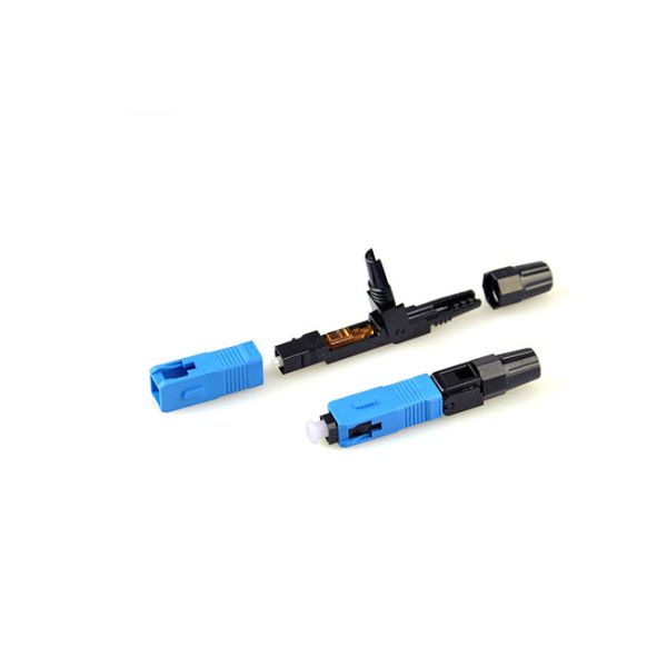 SC / UPC Fiber Optic Fast Connector for FTTH Projects Field Termination