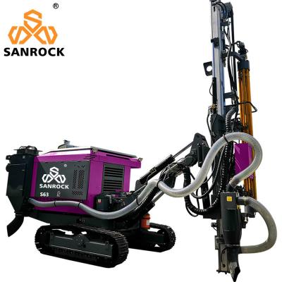 Hydraulic Rotary Borehole Integrated Drilling Equipment Mining Crawler DTH Drilling Rig