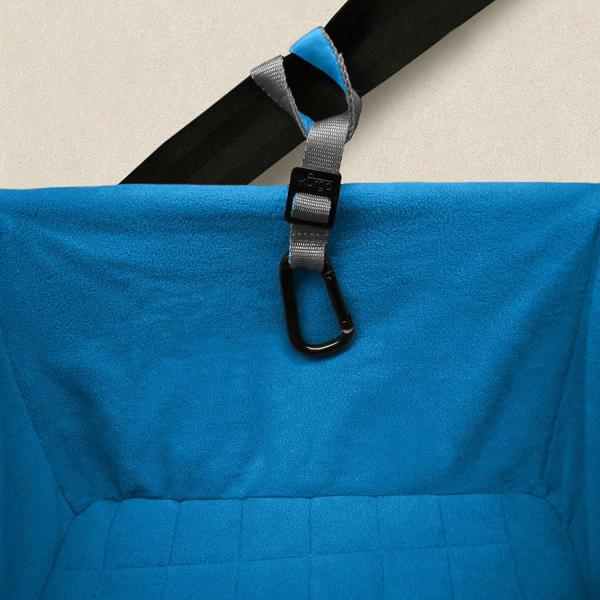  				Portable Pet Dog Booster Car Seat with Clip-on Safety Leash 	        