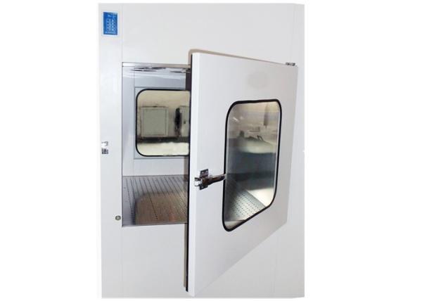 Laboratory Air Shower Pass Box , Horizontal / Vertical Clean Room Pass Thru Box