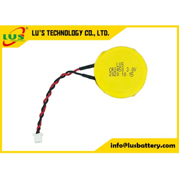 CR2450 Литийная батарея 3v ECR2450 Батареи для ESL Литийная батарея монеты CR2450 в Cell Card (5 PCs Pack)