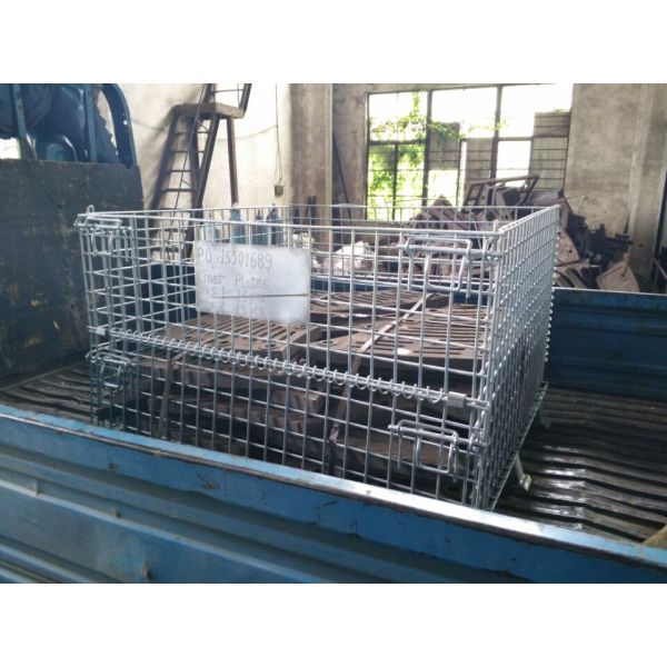 Schlitzplatte FMU29 Crusher Wear Parts Alloy Steel Castings φ3M HRC52 For Mine Mill