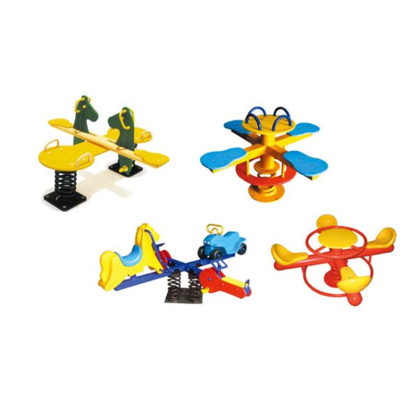 PVC Board Children Seesaw Equipment , Plastic Seesaw Rocker