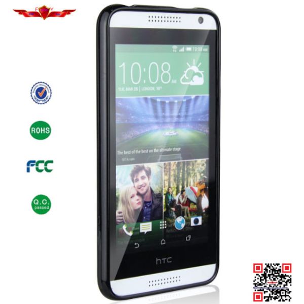Wholesale 100% Quality Guaranteed TPU Cover Cases For HTC Desire 610