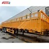 Manufacture Livestock New High Quality Side Wall Semi Trailer Axles Type 3 Axles 60 Tons Car Carrier Fence Semi Trailer
