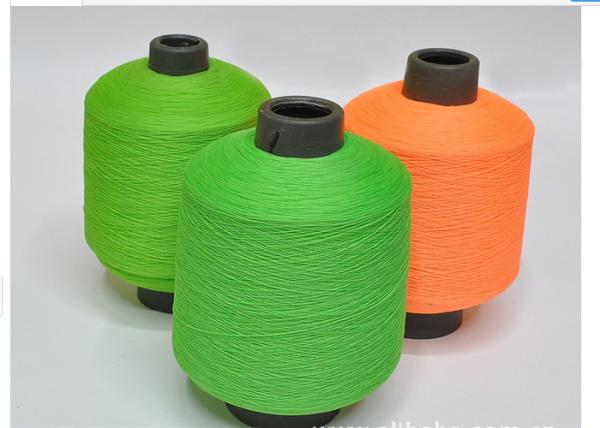 O narcótico alto da elasticidade tingiu 100 o estiramento alto do fio 50D/2 de nylon para tecer, torção 110TPM