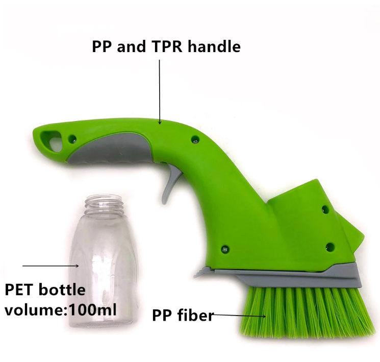 Cleaning Tool Wet Window Cleaning Brush EAST Glass Wiper And Water Spray Bottle