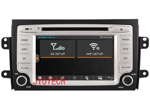 Car Radio GPS SatNav DVD Stereo Headunit For SUZUKI SX4 (2006-2012),touch screen car radio
