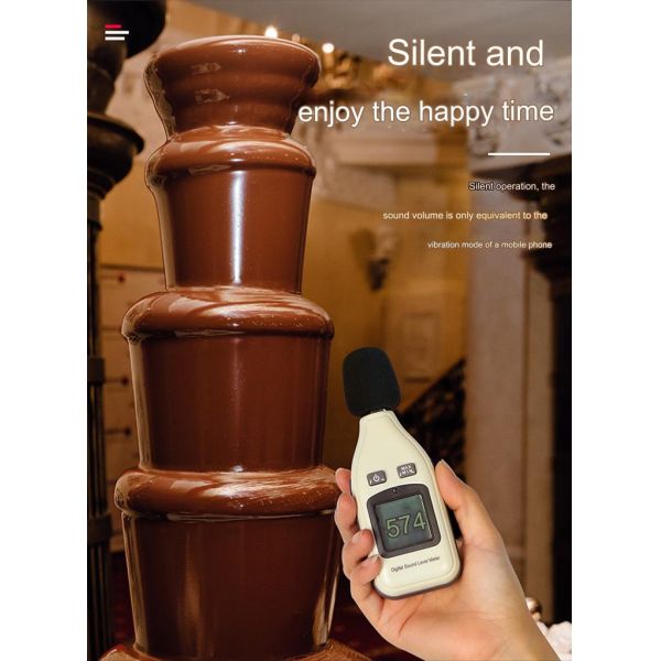 Chocolate Tempering Melting Machine Fully Automatic Commercial Chocolate Fountain Machine