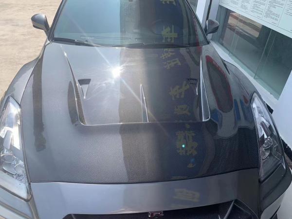 Carbon Fibre Gtr Body Kit GTR R35 Carbon Fiber Hood LB Style