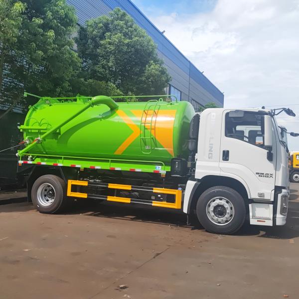 ISUZU GIGA 16CBM Sewage Vacuum Fecal Suction Tank Cleaning Tanker Truck