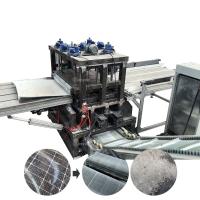70-90PCS/Hora Painéis solares Linha de reciclagem Automática Painéis solares Equipamento de remoção de vidro