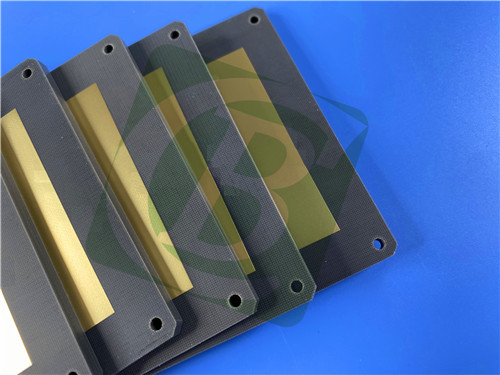 RF-10 2-layer High-frequency PCB with  Low dissipation factor and High dielectric constant for RF and microwav