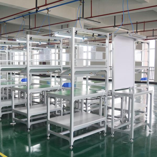 Flexible Assembly Line Work Tables DY25 With Low Power Consumption