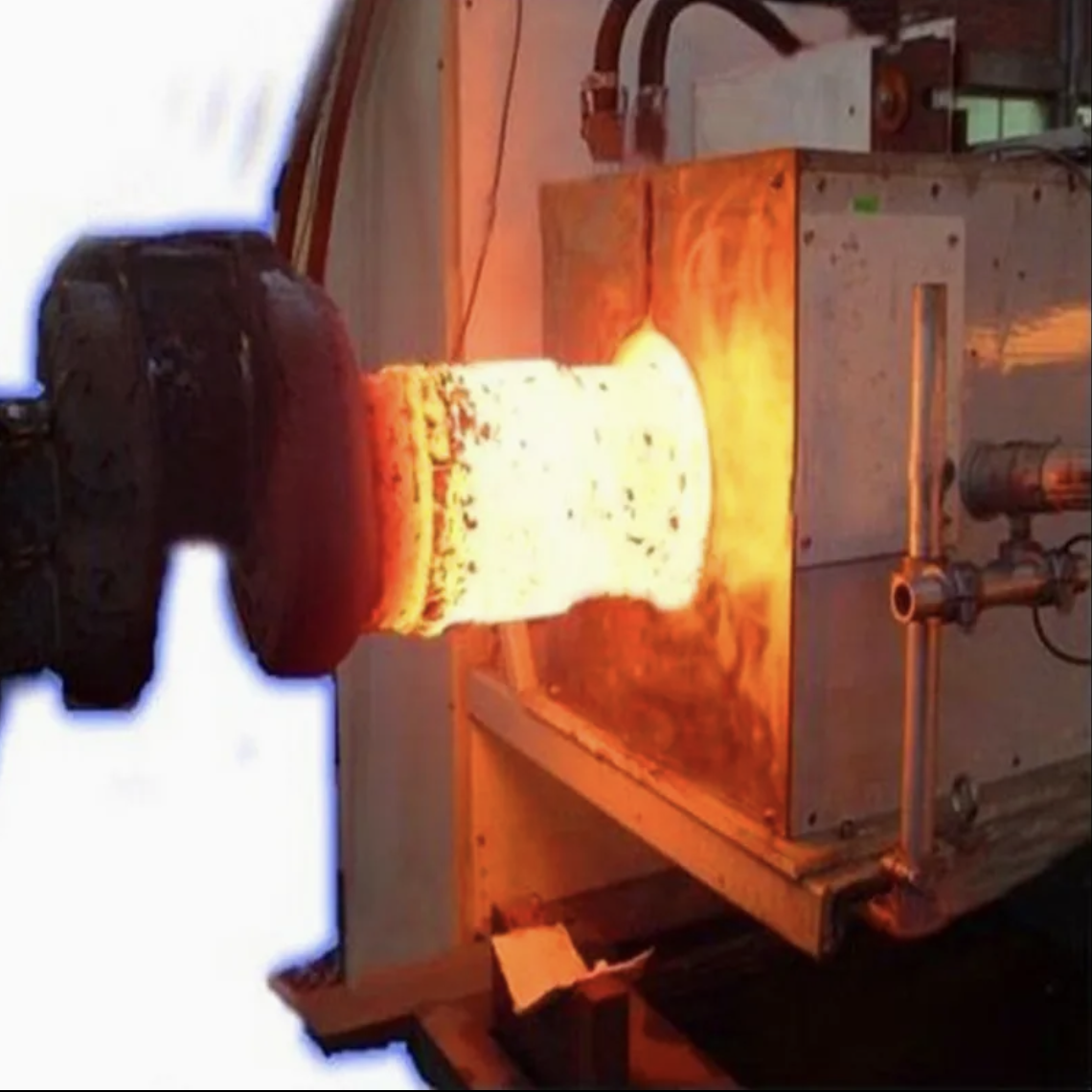 Nuts And Bolts Head Induction Forging Heater Customized IGBT 800C-1200C