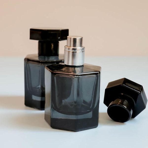 30ML High-End Perfume Bottle Delicate Portable Perfume Sub Bottle Cosmetics Sub Bottle Glass Empty Bottle