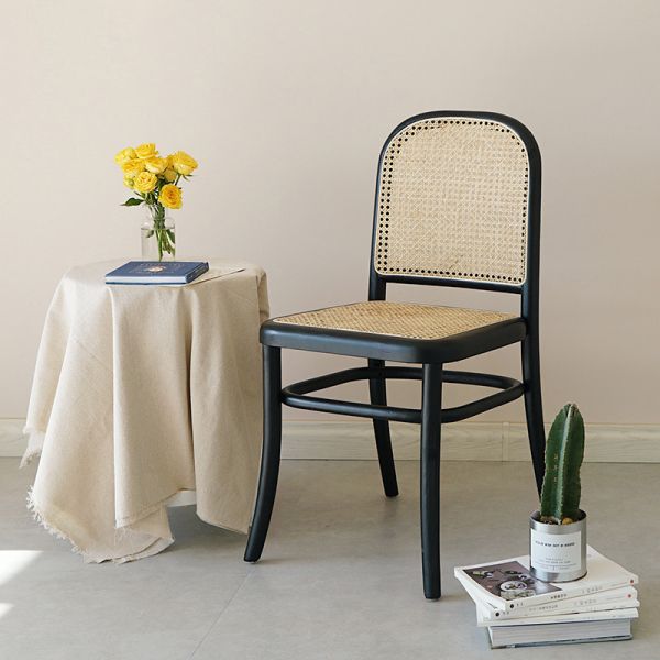 Diner naturel de bois courbé de chaise/cru de bois courbé de H85cm préside la