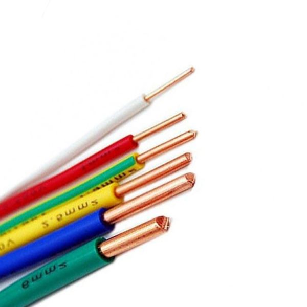 1.5mm2 2.5mm2 4mm2 Copper Conductor PVC Insulated Cable , H07V-U H07v R Cable 450/750V