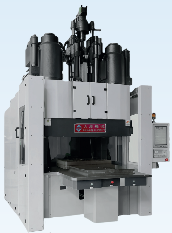 Low Stage Rotary Table Injection Molding Machine With Multi Cylinder Direct Locking