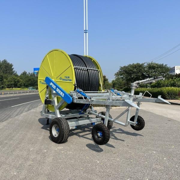 Dévidoir de tuyau vert pour équipement d'irrigation par aspersion, machines agricoles JP400