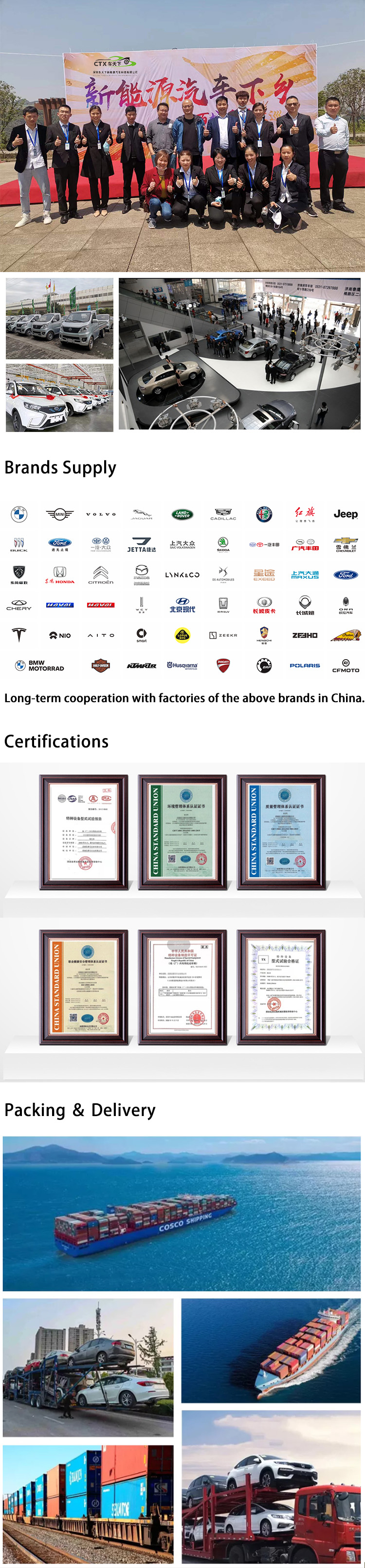 Белый полностью электрический внедорожник 635 км роскошный внедорожник среднего размера BYD Tang Flagship