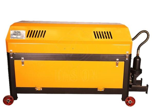 High Precision Rebar Straightening Machine / Steel Bar Straightening And Cutting Machine
