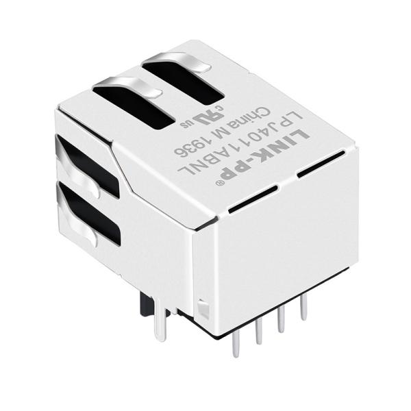 LPJ4011AB-MYNL RJ45 Connector With 10/100 Base-T Integrated Magnetics