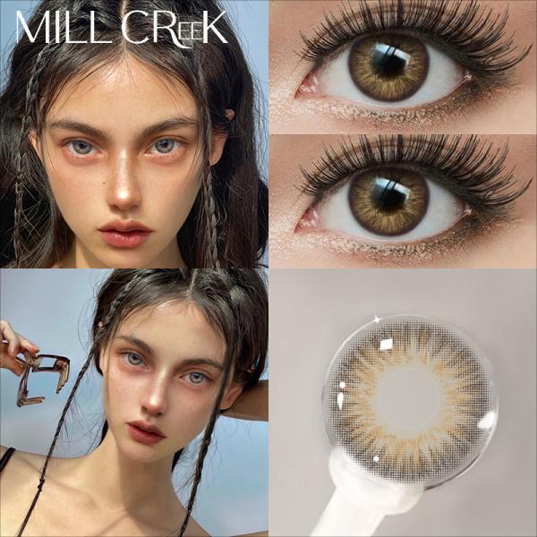14mm Diameter Monthly Colored Contact Lenses With High Oxygen Permeability