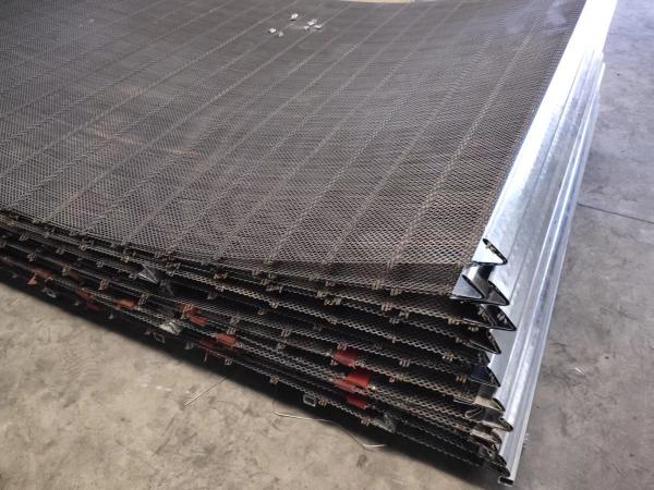 High Carbonh Steel Vibrating Screen Mesh Woven Wire Quarry With Hook