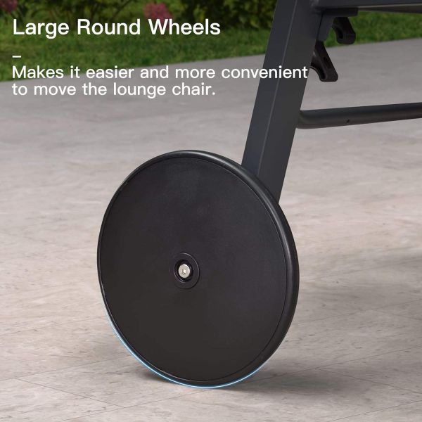 Бассейн пляжный шезлонг OEM бассейн солнечные стулья с алюминиевым каркасом