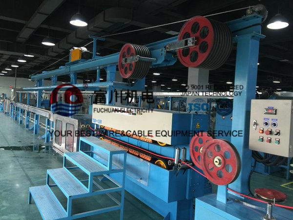 FC PVC Extrusion Machine For Wire Dia 1.5-12mm With Extrusion Output 180kg/h