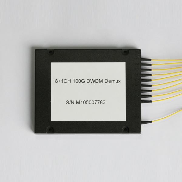 одиночный режим SMF 28E 1610nm FC UPC 1100G 8CH MUX DEMUX DWDM