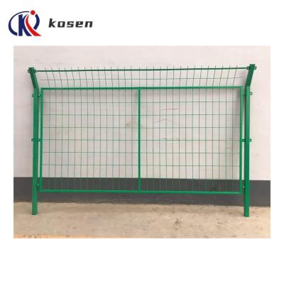 Painéis de vedação de jardim sustentável PVC revestido 3D vedação de malha de arame na Filipinas
