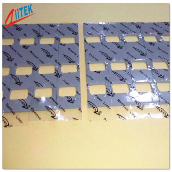gray Silicone Rubber 1.0 W/MK Thermal Gap Filler For Automotive Engine Control Units