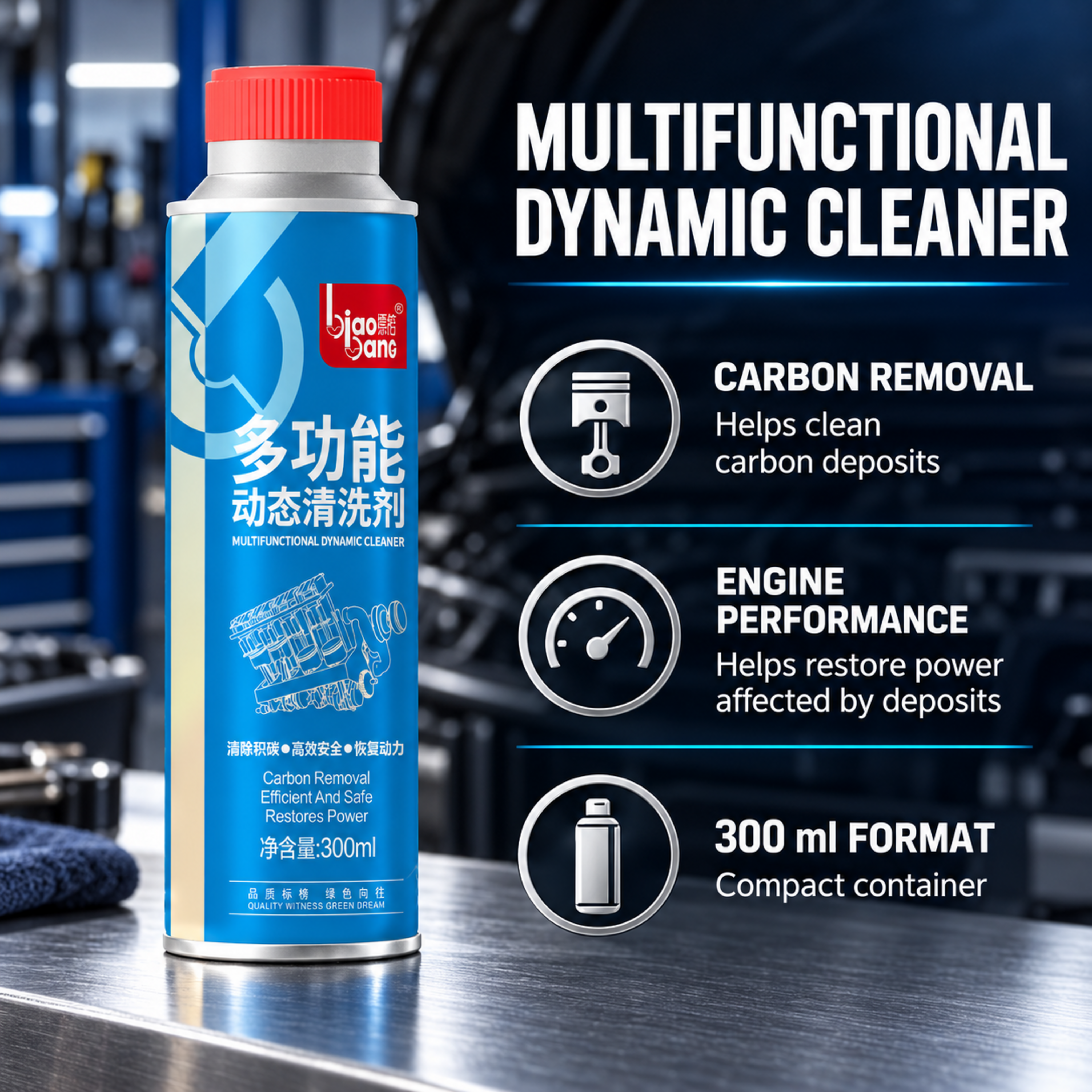 PEA Formula Fuel Injector Cleaner with 300ml Capacity for Turbo Engine Compatibility