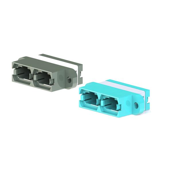 Duplex Flange MPO Fiber Optic Connectors For CATV Metro Networks