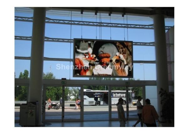 Hanging Indoor Full Color LED Display For Shopping Mall , 1/16 Scan P6 Indoor LED Screen