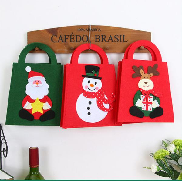 Gifts Large Christmas Tote Santa Gift Buffalo Handbag Customize Color