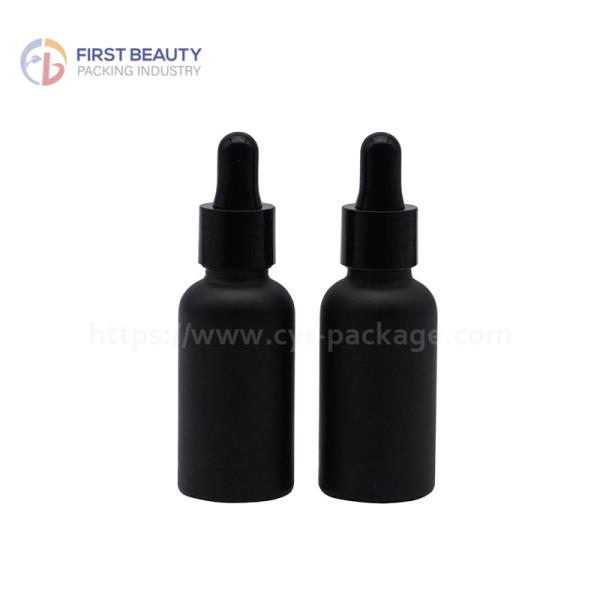 Smooth Essential Oil Glass Bottle Plastic For Aromatherapy 100ml
