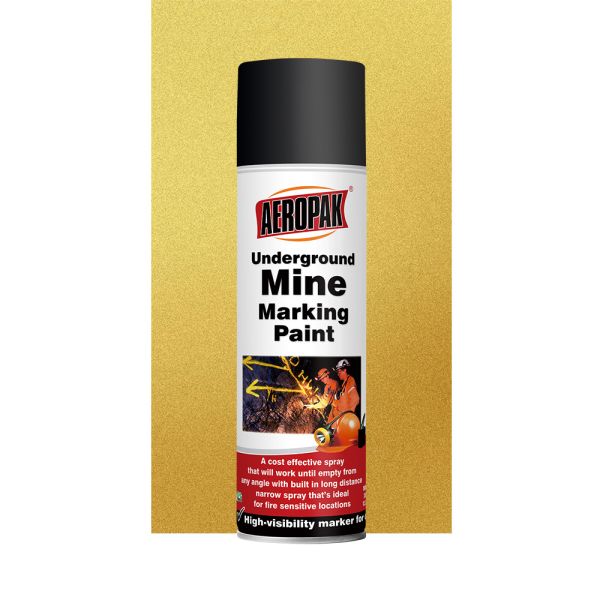500ml 350g Non-Flammable Mine Marking Spray Paint with 3 Years Shelf Life for Underground Mine
