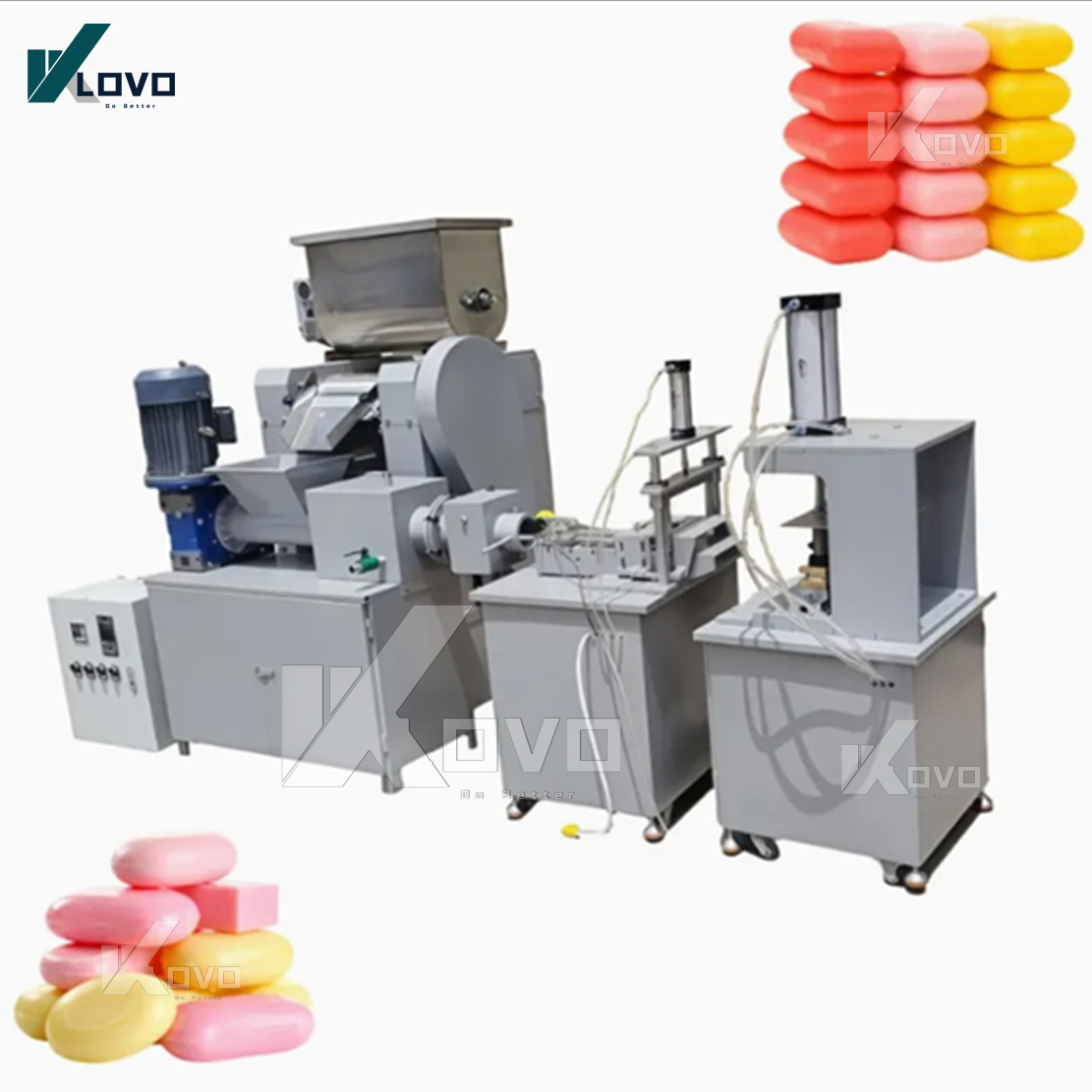 Fully Automatic Soap Making Machine with PLC Control System, 50-300 Kg/H